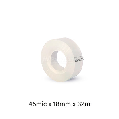18mm x 32m Clear OPP Packing Tape