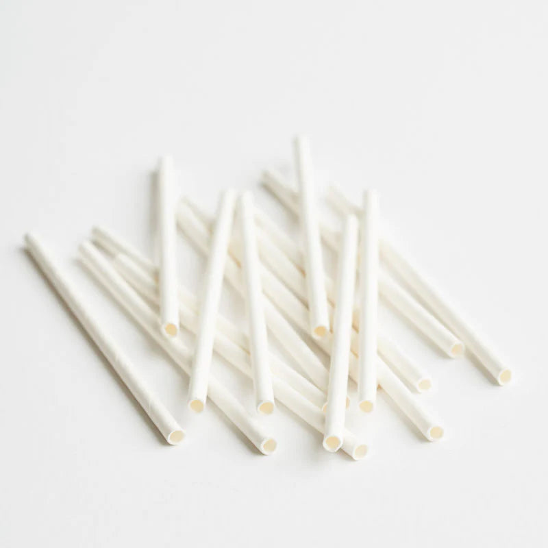 White Paper Straw