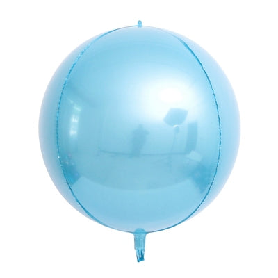 Baby Blue Round Balloon