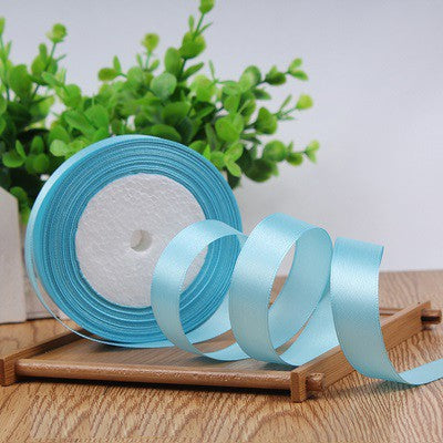 Baby Blue Satin Ribbon