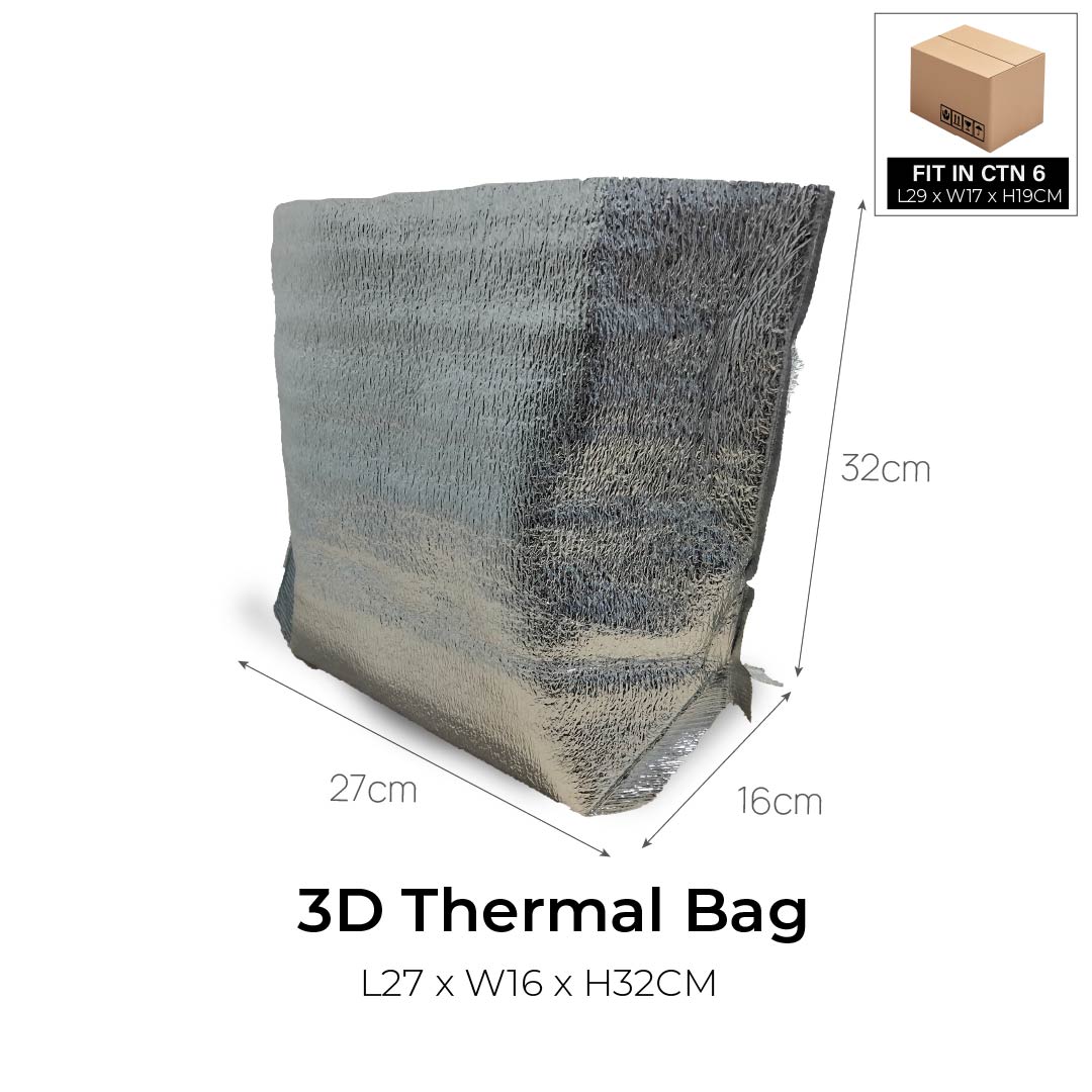3D Insulated Bubble Bag