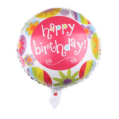 Garden Flower Round Balloon