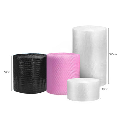 50cm x 100m Pink Anti-Static Bubble Wrap