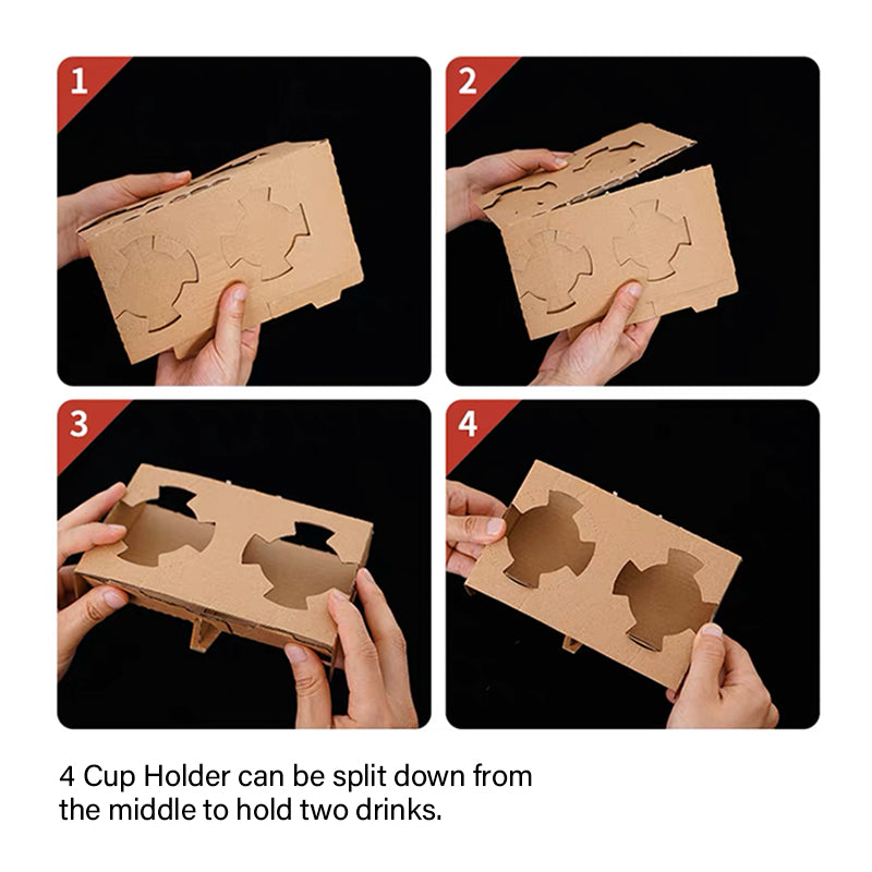 4-Cup Paper Holder