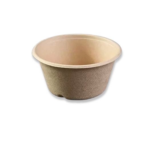 Bagasse Dessert Bowl 450ml (50PCS/PACK)