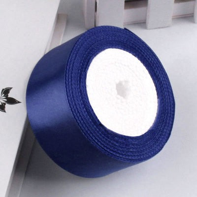 Navy Satin Ribbon