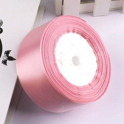 Rose Pink Satin Ribbon