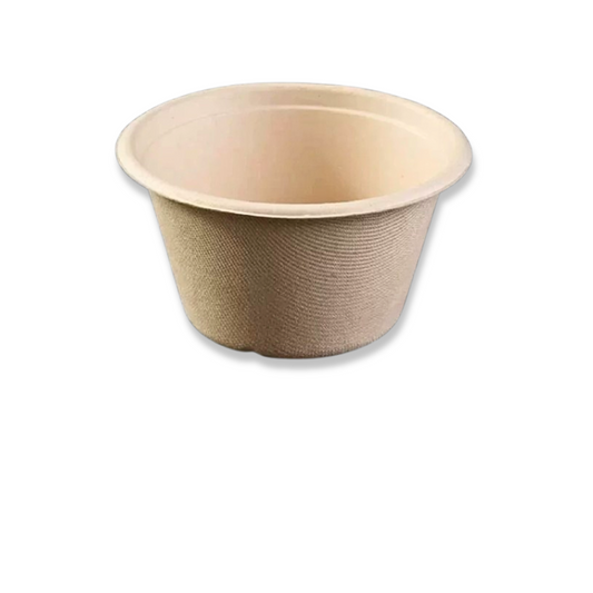 Bagasse Dessert Bowl 550ml (50PCS/PACK)