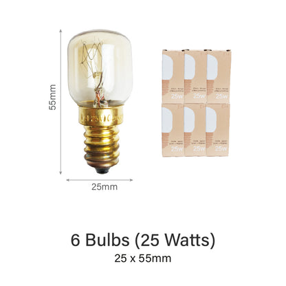 Salt Lamp Oven-Rated Light Bulb Tungsten filament bulb