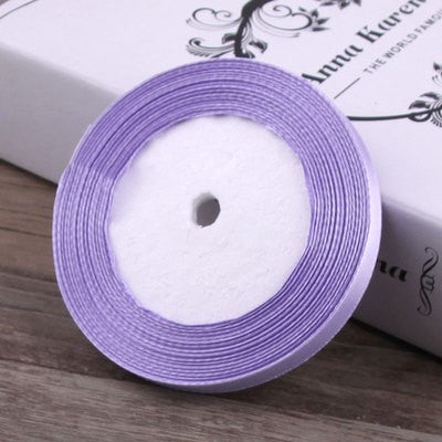 Purple Satin Ribbon