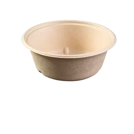 Bagasse Dessert Bowl 750ml (50PCS/PACK)