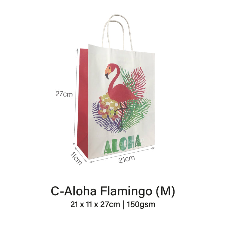 Aloha Flamingo Birthday Bag