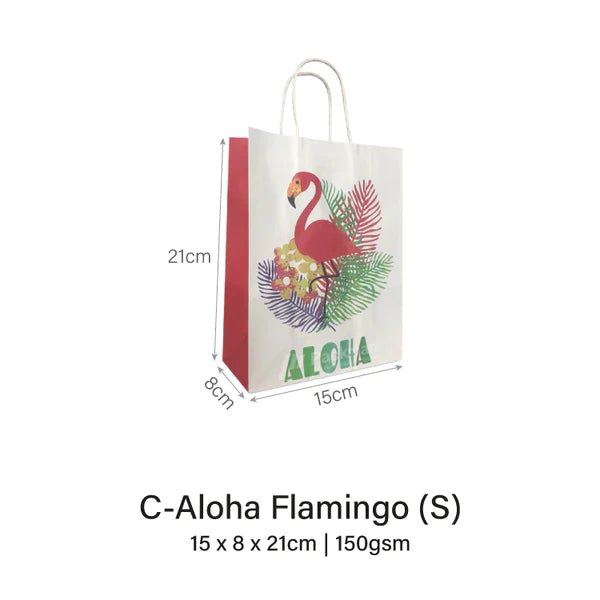 Aloha Flamingo Birthday Bag
