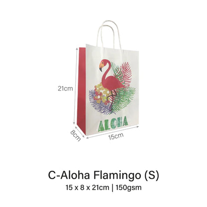 Aloha Flamingo Birthday Bag