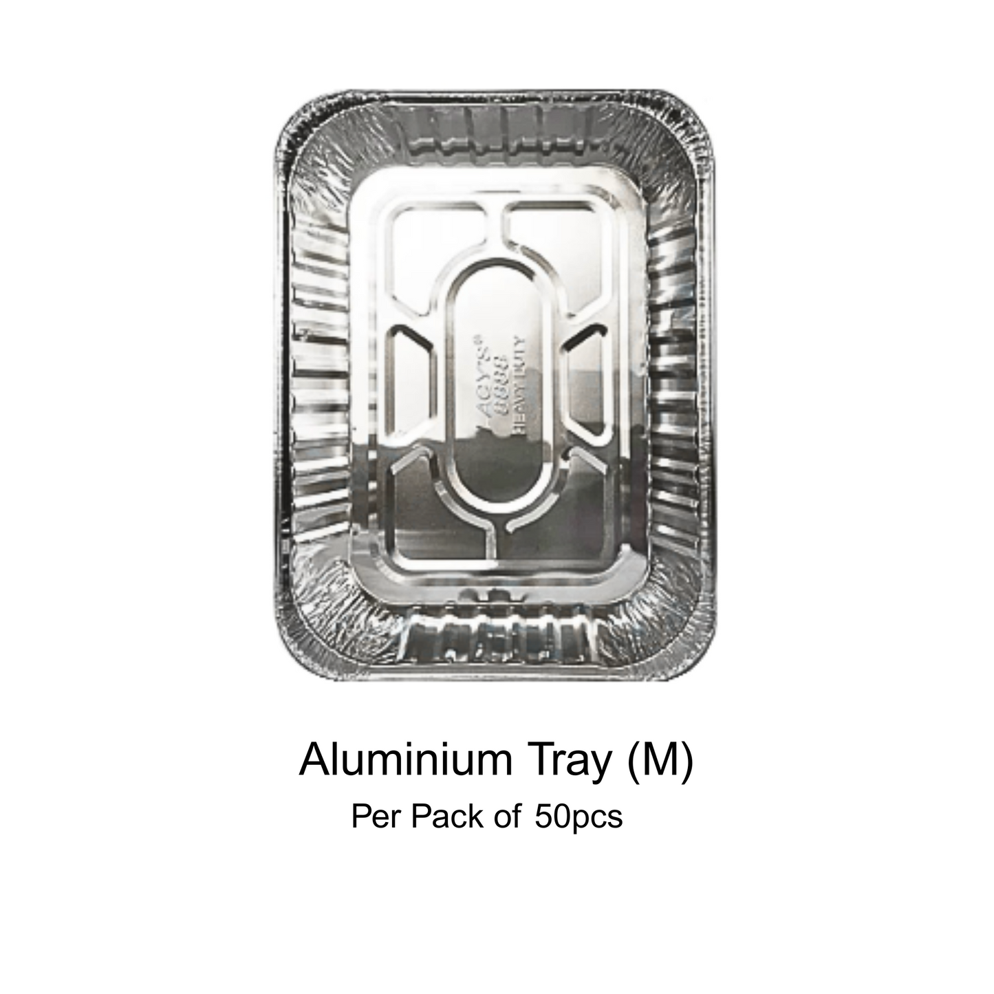 Lacy's Aluminium Tray + Lid (50pcs)