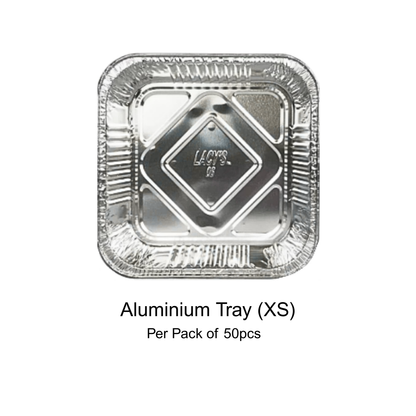 Lacy's Aluminium Tray + Lid (50pcs)