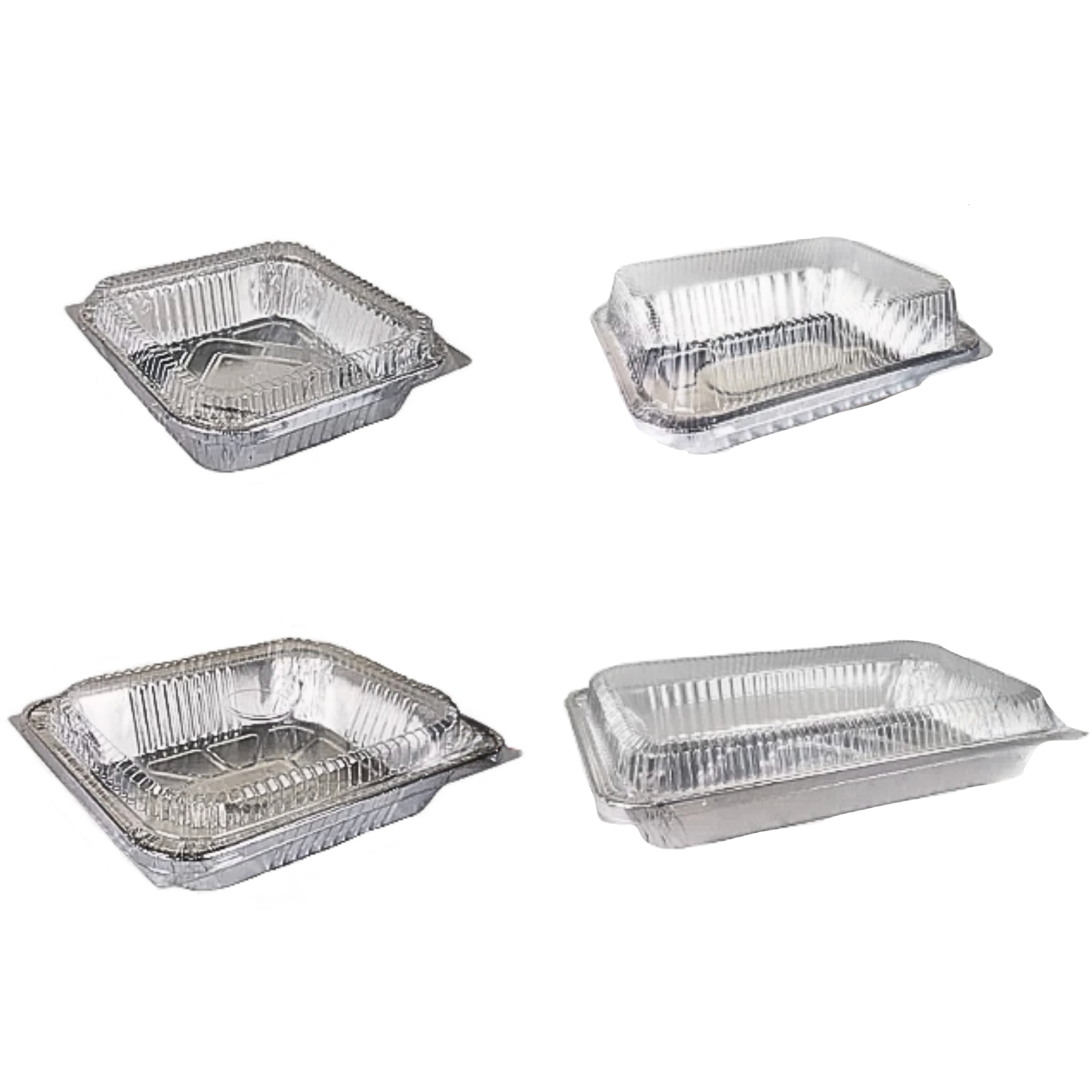 Lacy's Aluminium Tray + Lid (50pcs)