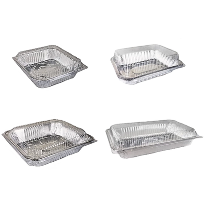 Lacy's Aluminium Tray + Lid (50pcs)