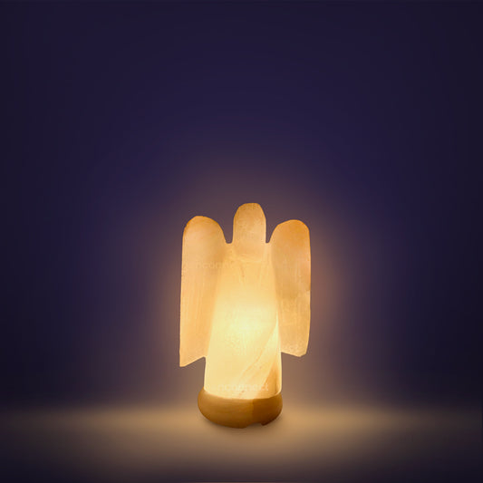 Angel Himalayan Salt Lamp (White)