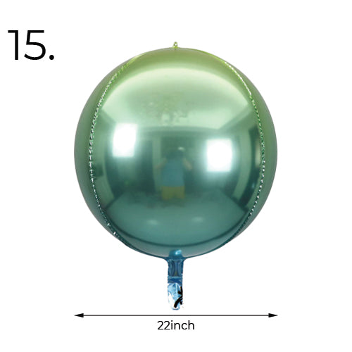 Chrome Round Foil Balloon