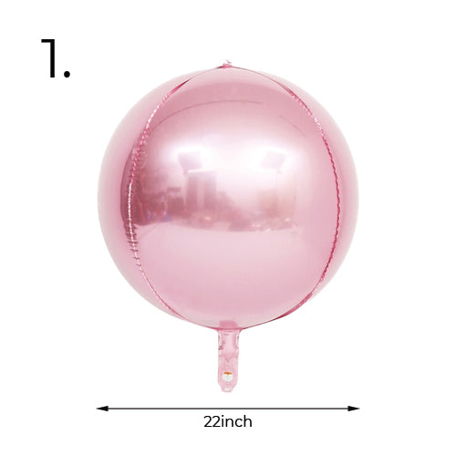 Chrome Round Foil Balloon