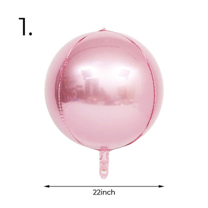 Chrome Round Foil Balloon