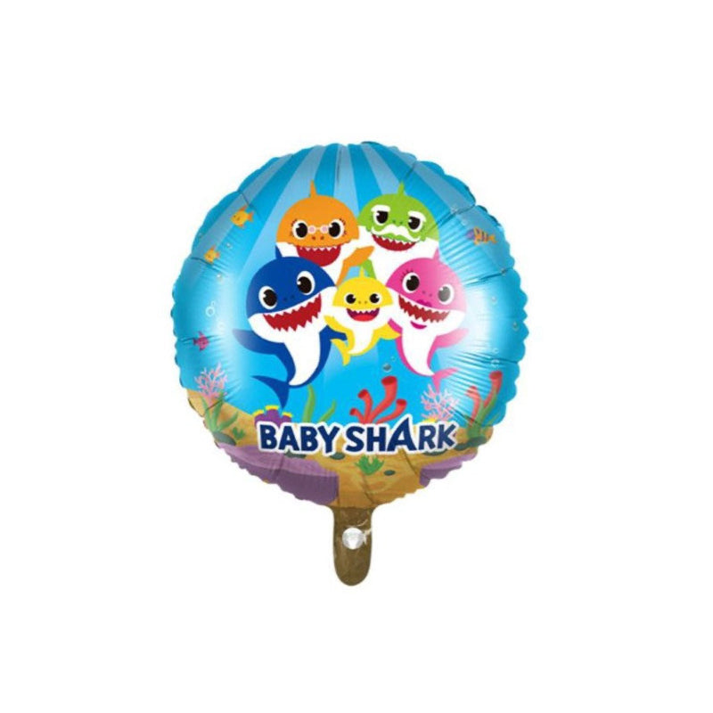 Baby Shark Family Foil Balloon