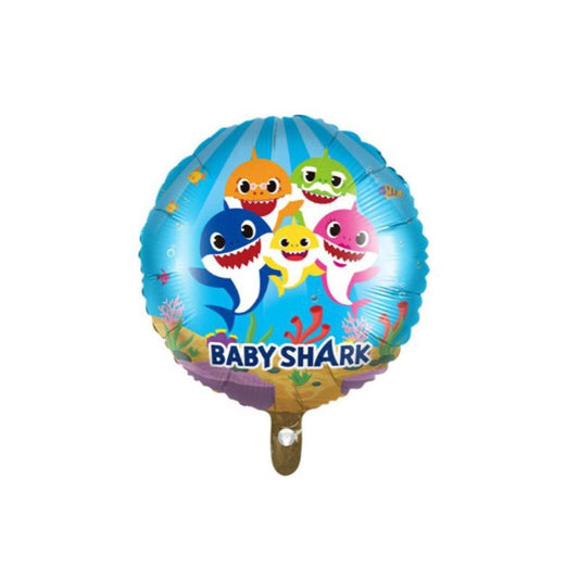 Baby Shark Family Foil Balloon