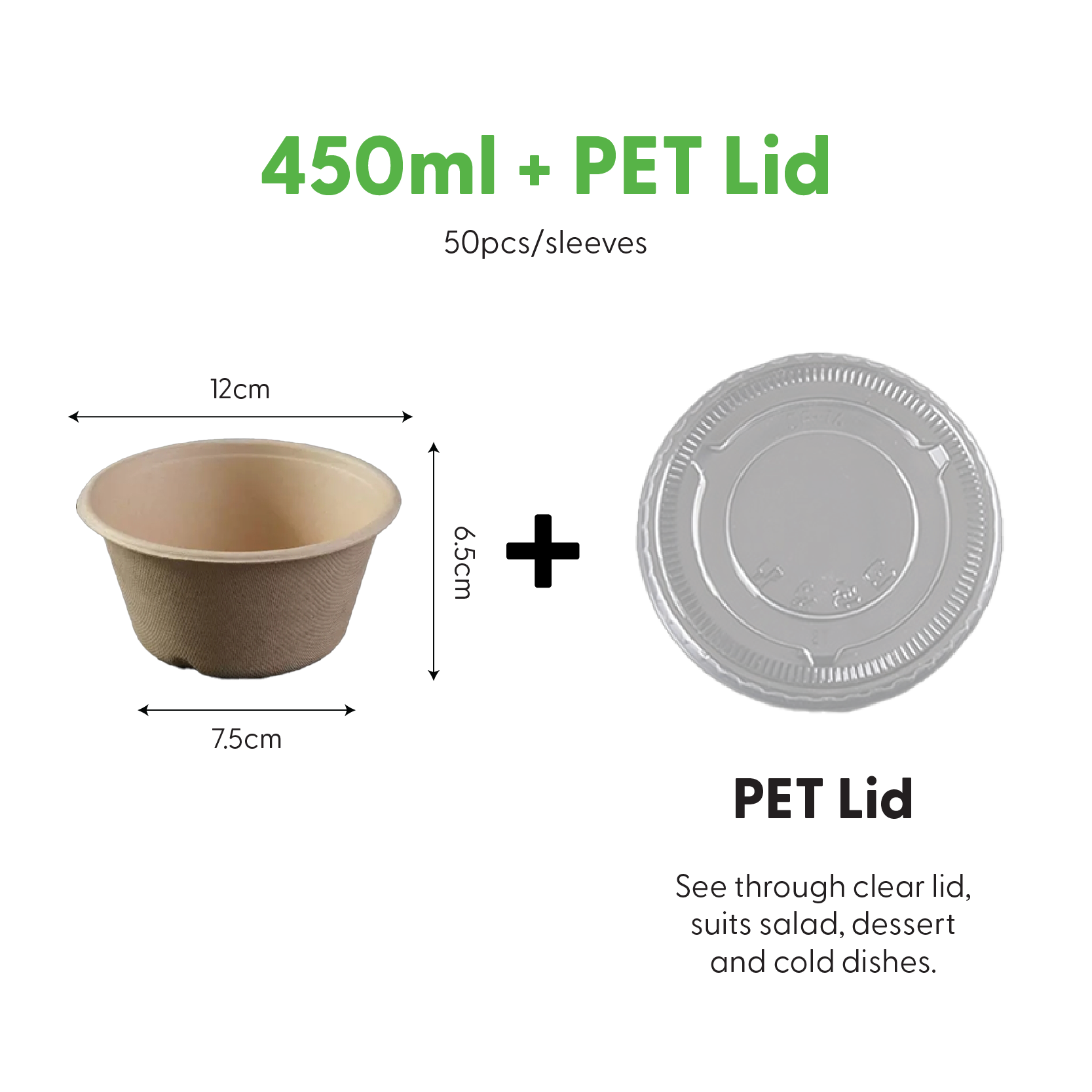 Bagasse Dessert Bowl