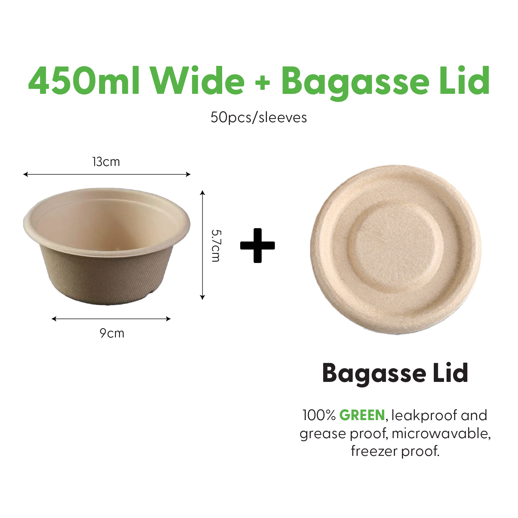 Bagasse Dessert Bowl