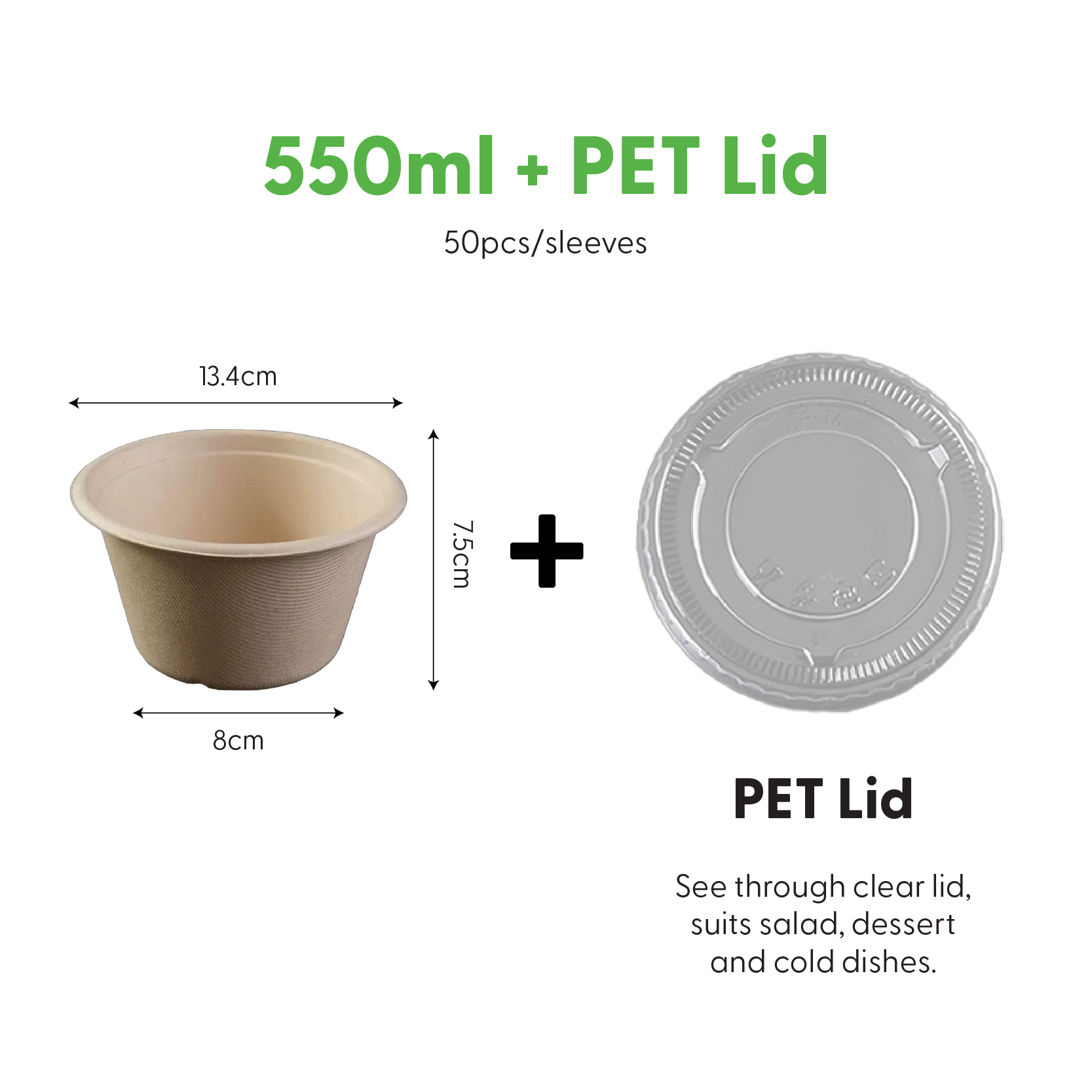 Bagasse Dessert Bowl