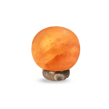 Sphere Himalayan Salt Lamp (Pink)