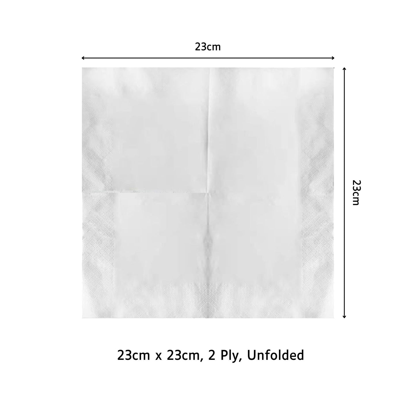 Cocktail Napkin 2PLY (100 SHEETS)