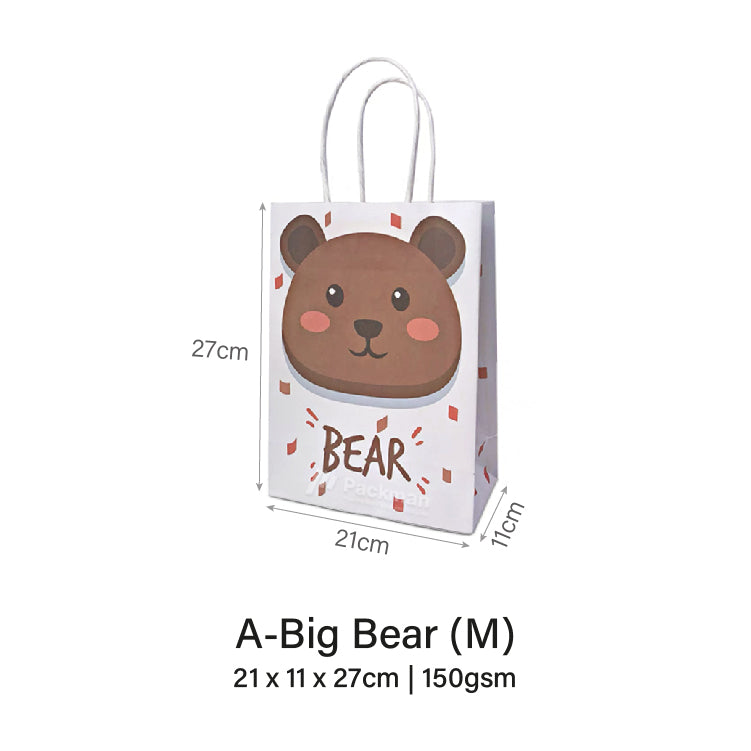 Big Cartoon Animal Gift Bag