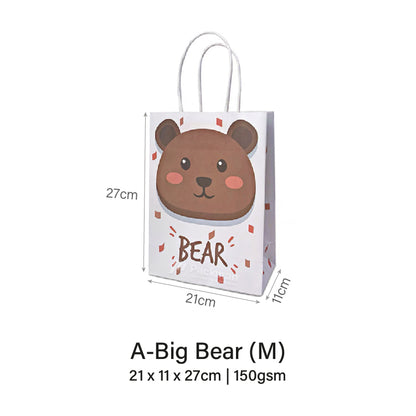 Big Cartoon Animal Gift Bag