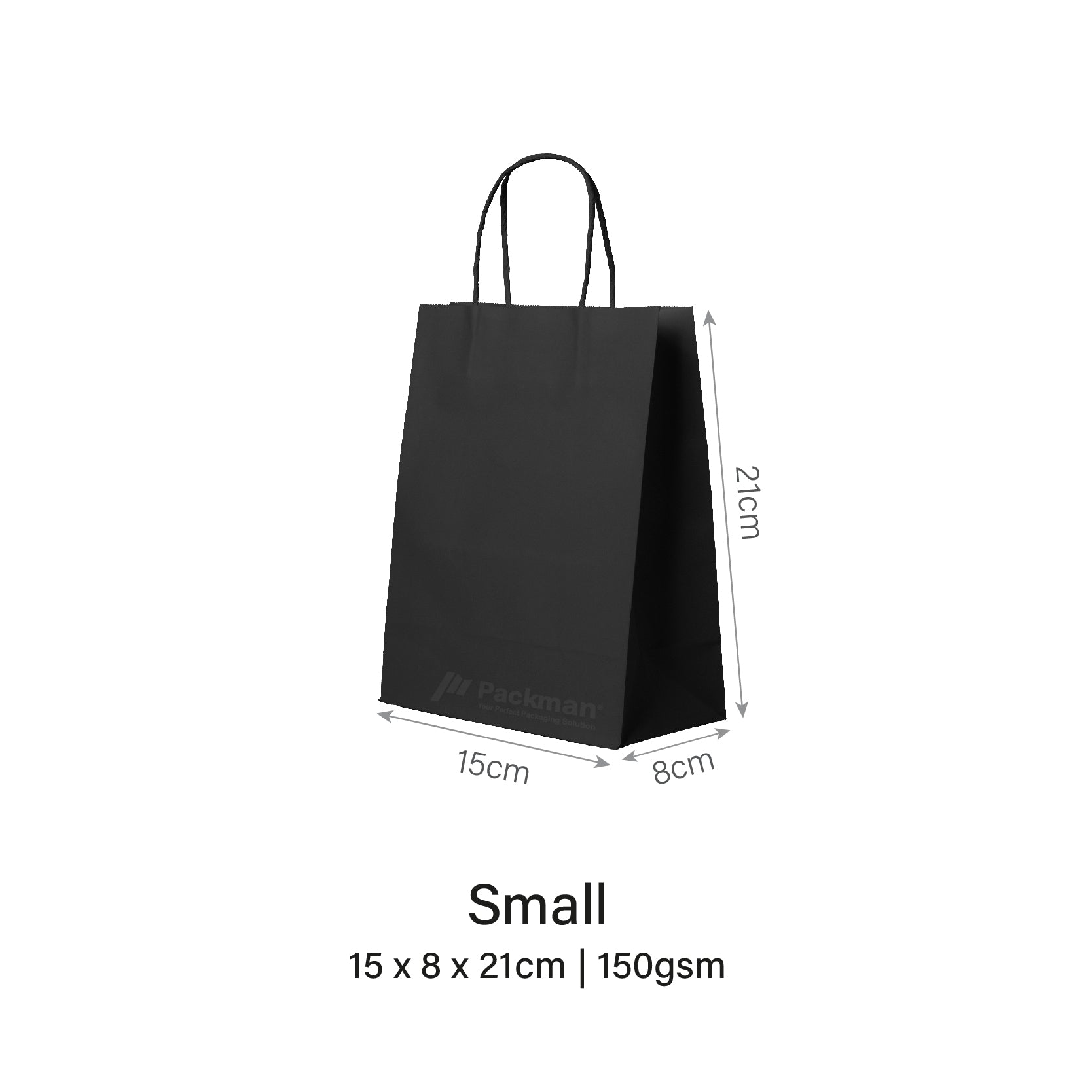 Black Paper Bag