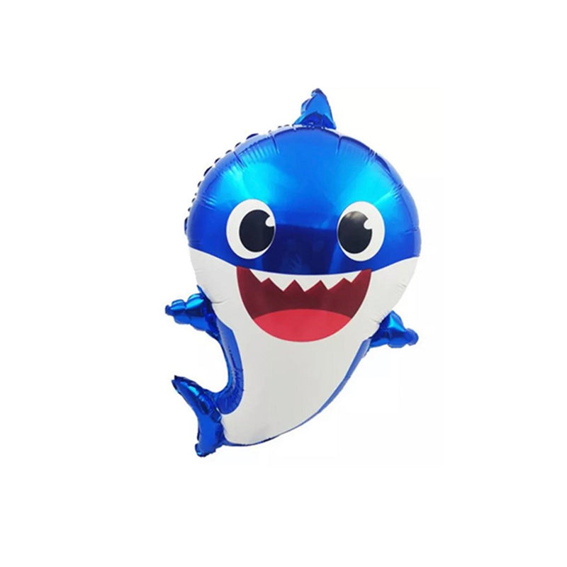 Blue Baby Shark Foil Balloon (26inch)