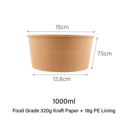 Brown Kraft Bowl