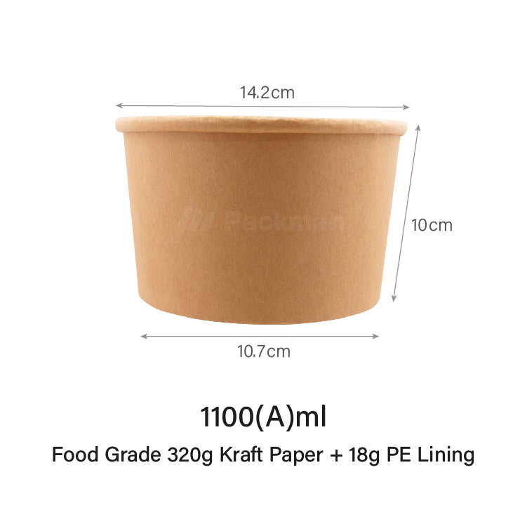 Brown Kraft Bowl