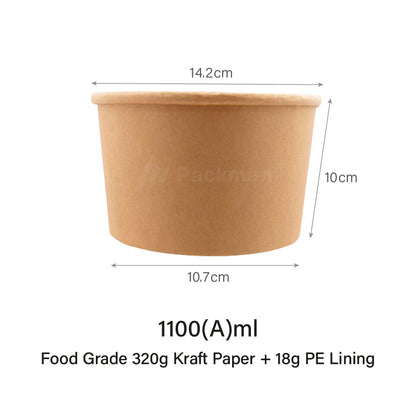 Brown Kraft Bowl