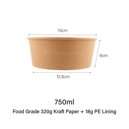 Brown Kraft Bowl