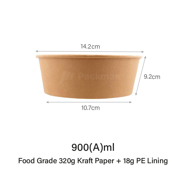 Brown Kraft Bowl 