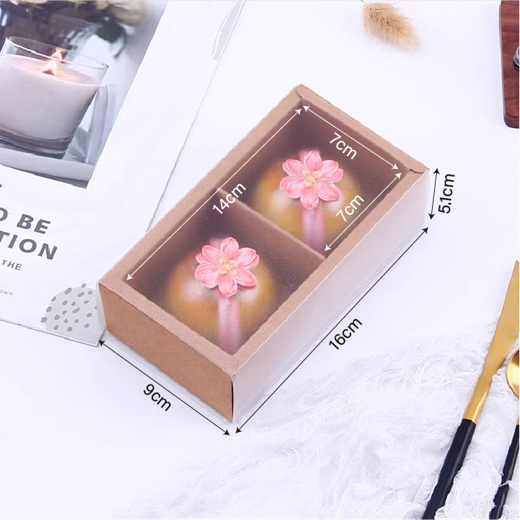 Brown Mooncake Kraft Cavity Box