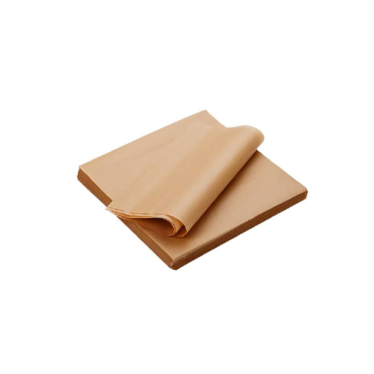 Brown Square Burger paper