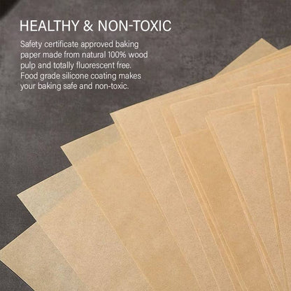 Brown Square Burger Paper