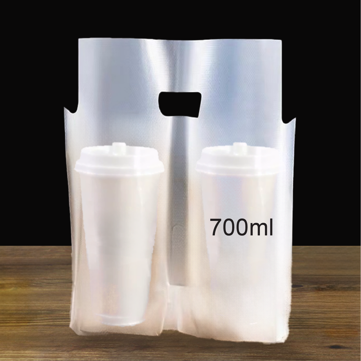 Bubble Tea Bag 98MM Frosted 7Ply Thickness