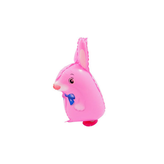 Pink Bunny Walking Pet Balloon