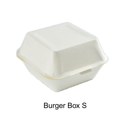 Burger Box White-Small