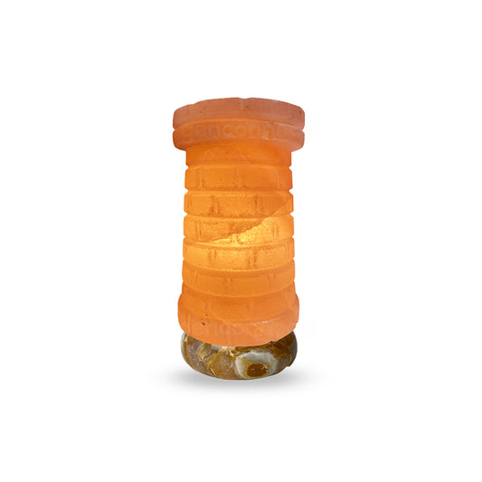 Castle Himalayan Salt Lamp (Pink)