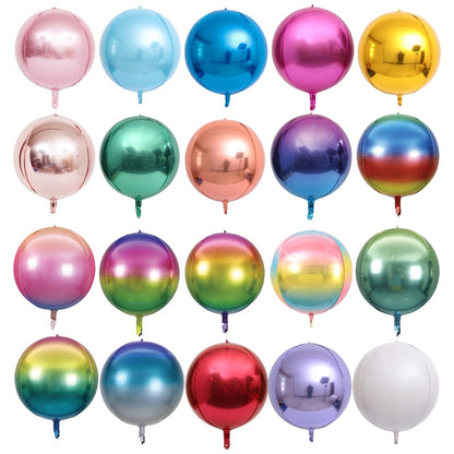 Chrome Round Foil Balloon